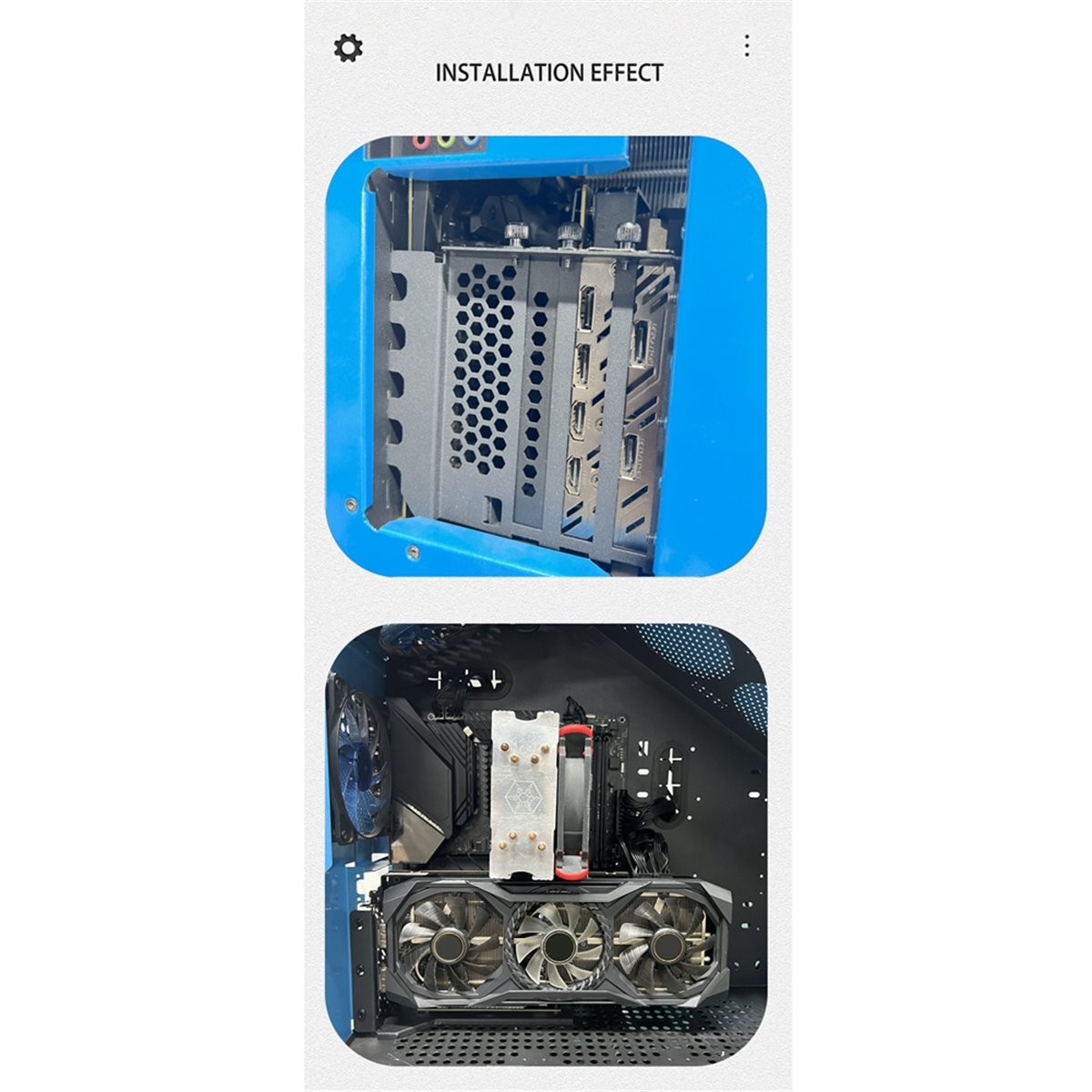 Pcie 5.0 Gpu Riser Cable - Soporte para tarjeta gráfica GPU PCIE