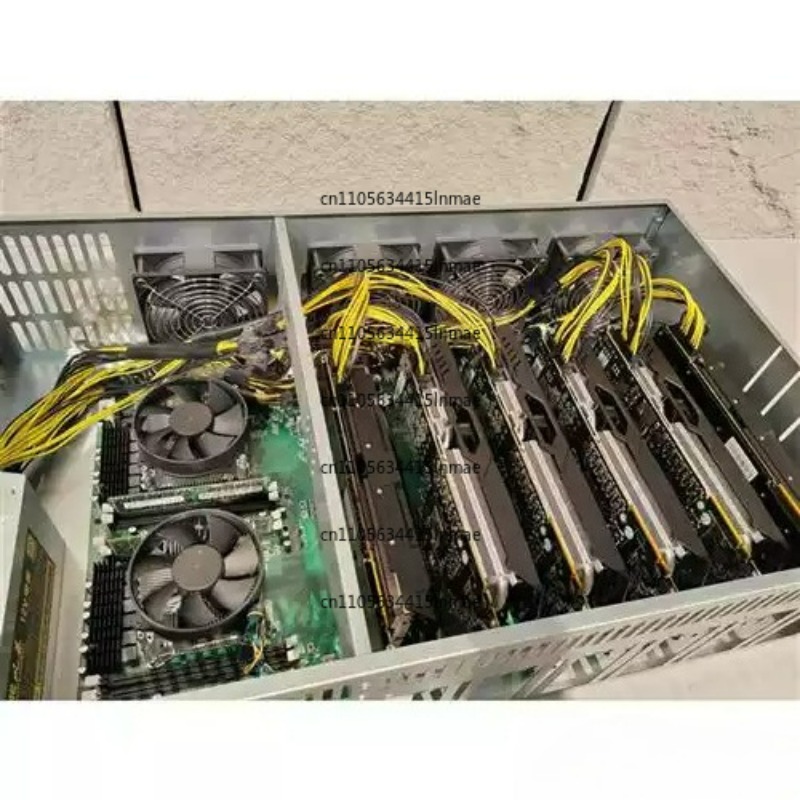 Server Gpu Chassis 4U - Chasis para Computadora Industrial con Control