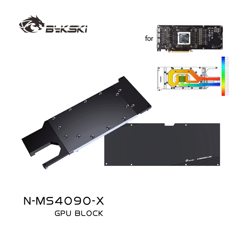 Bloque GPU Bykski para tarjeta - Rtx 4090 Water Block reseña y precio